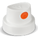 Caps - Caps11 Silent Fat Cap White-orange